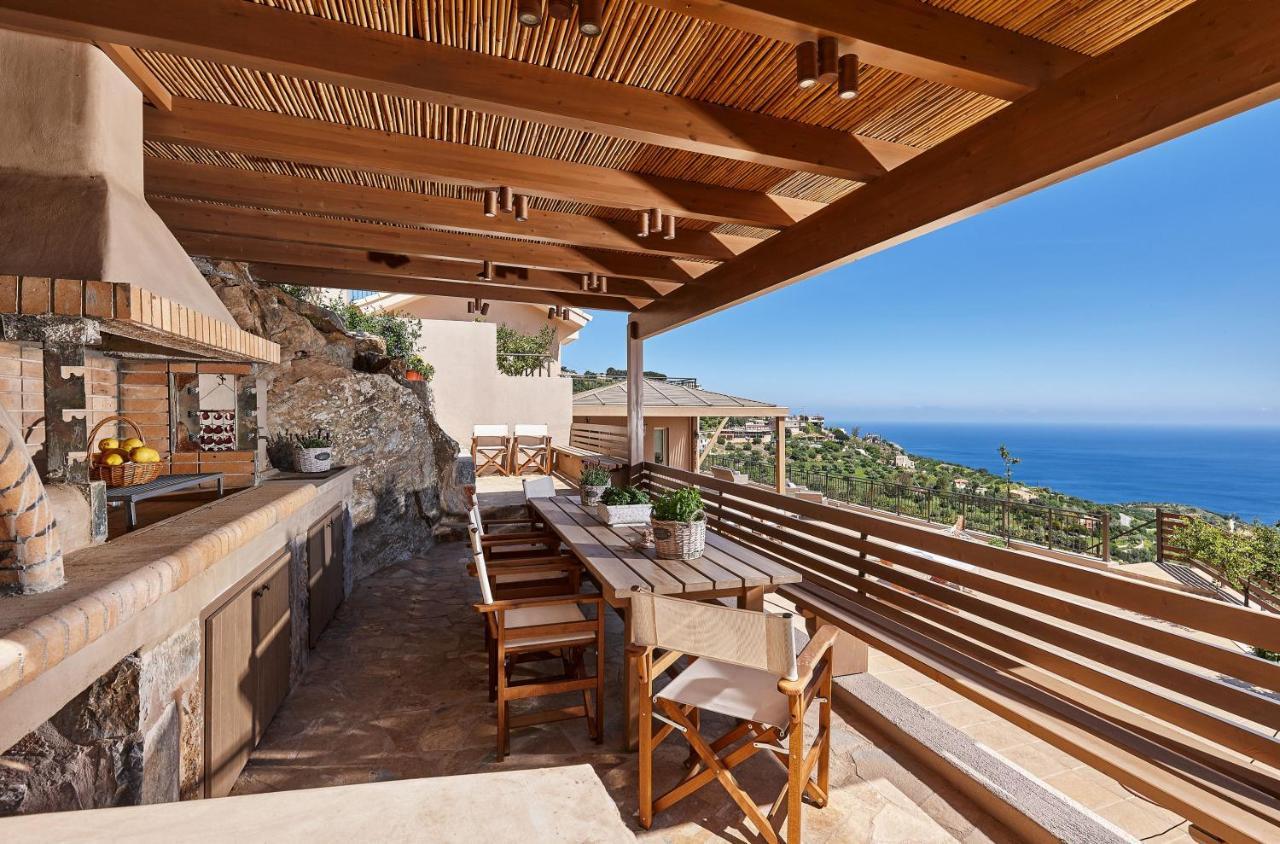 Villa Omikron Rodhiá エクステリア 写真